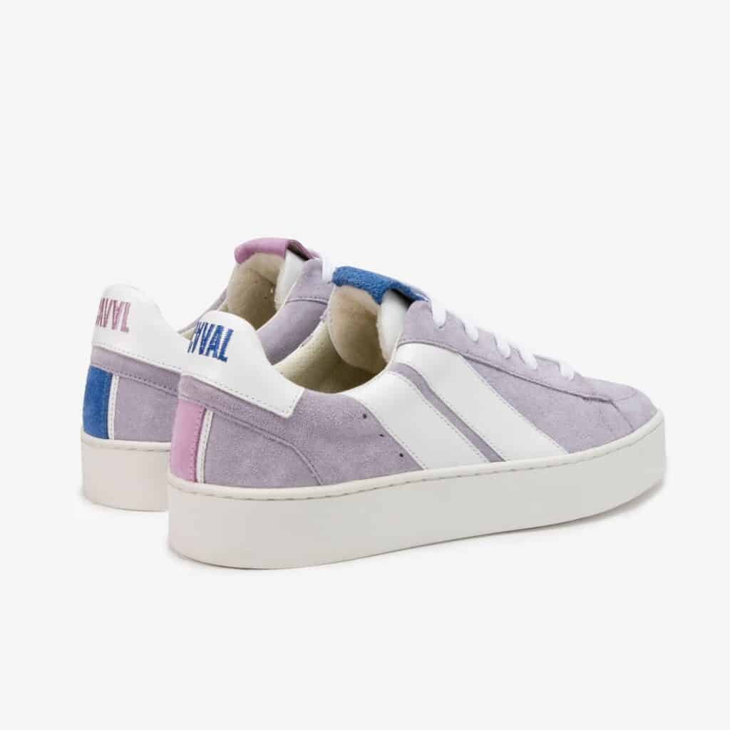 baskets mauve