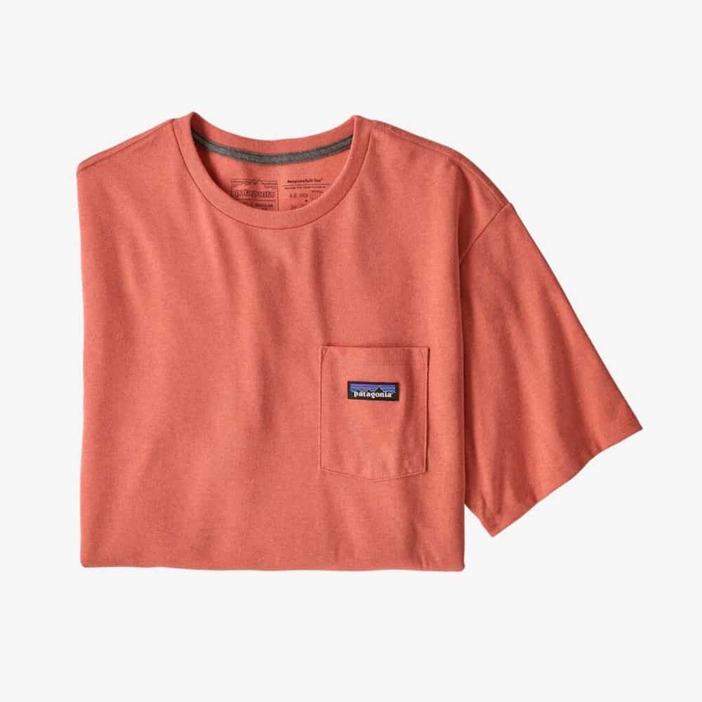 patagonia tee shirt orange