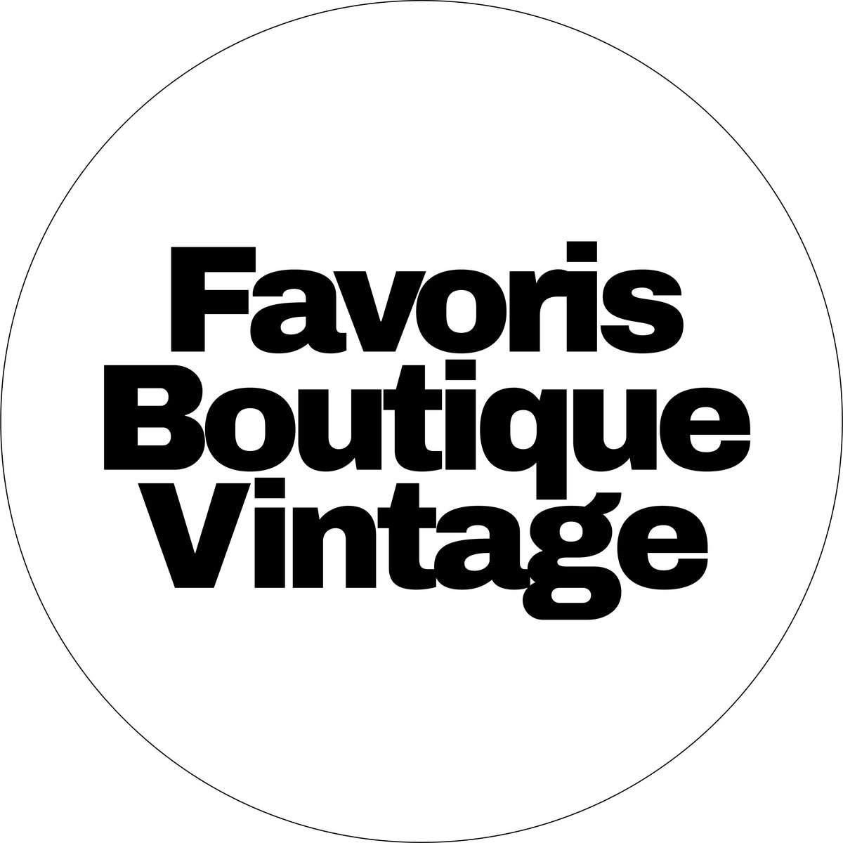 Boutique Favoris Boutique Vintage