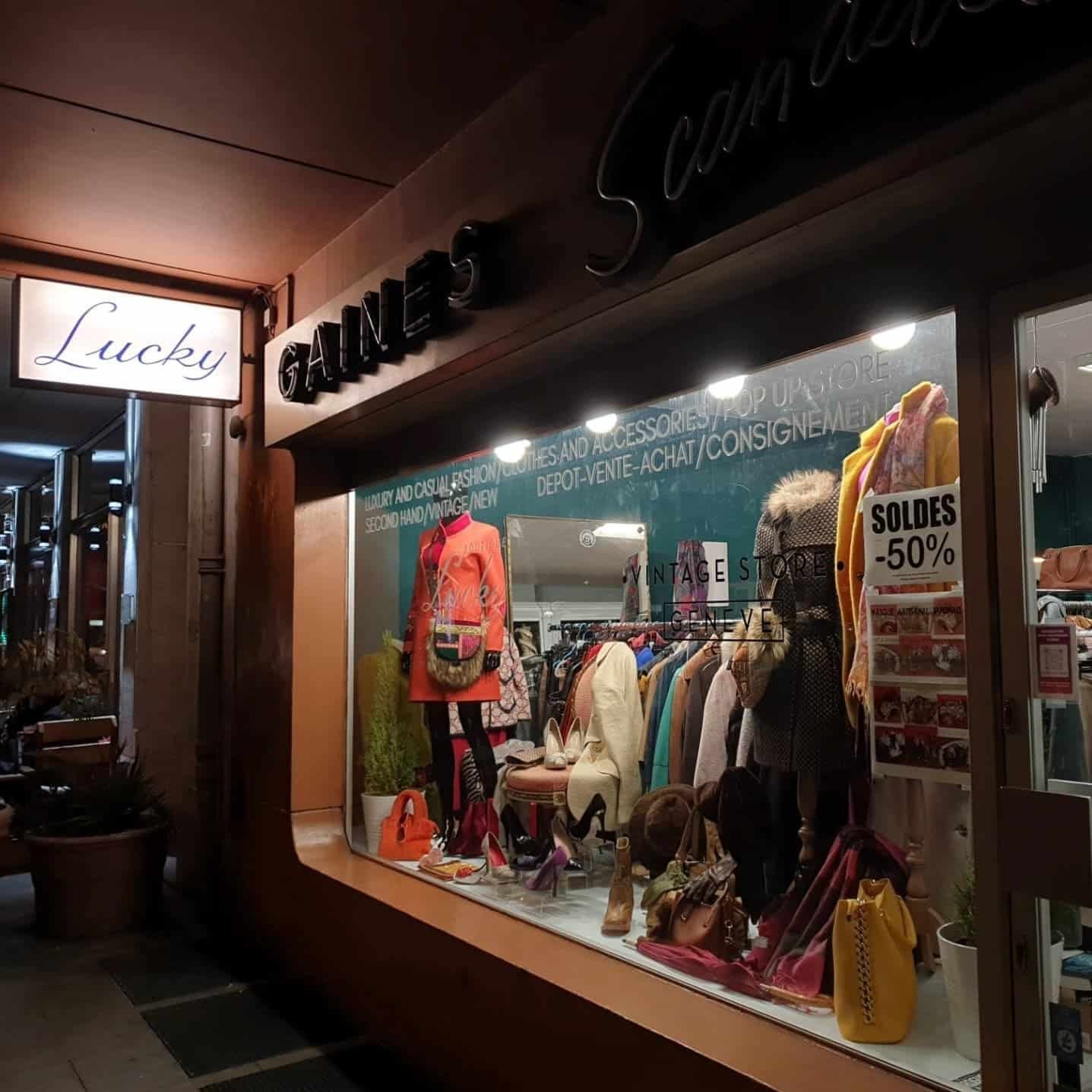Boutique Lucky Second Hand, 22 Rue de Lausanne