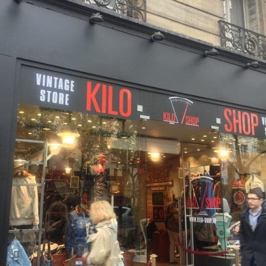 Kilo Shop, 125 Boulevard Saint Germain - 69-71 Rue de la Verrerie - 65 Rue de la Verrerie - 10 Boulevard Montmartre
