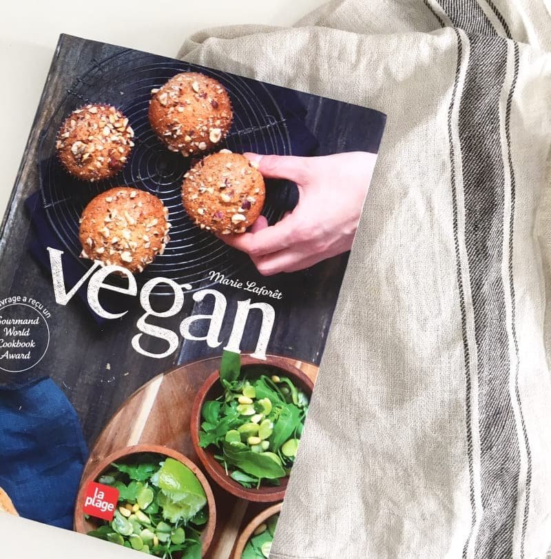 Un livre de cuisine vegan - Marie Laforêt