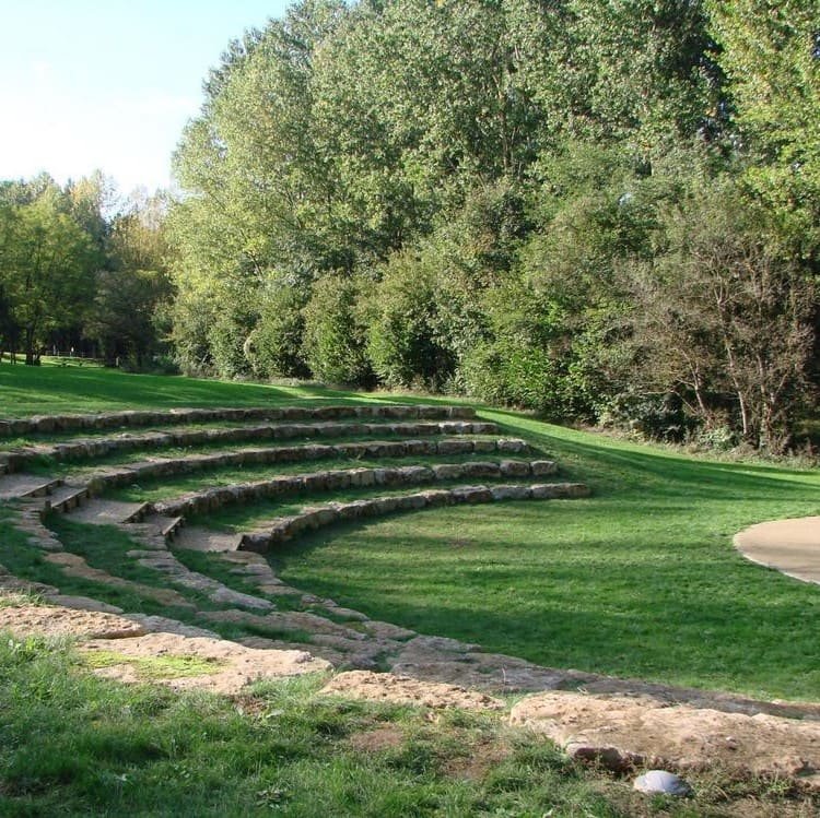 Le parc de verdure