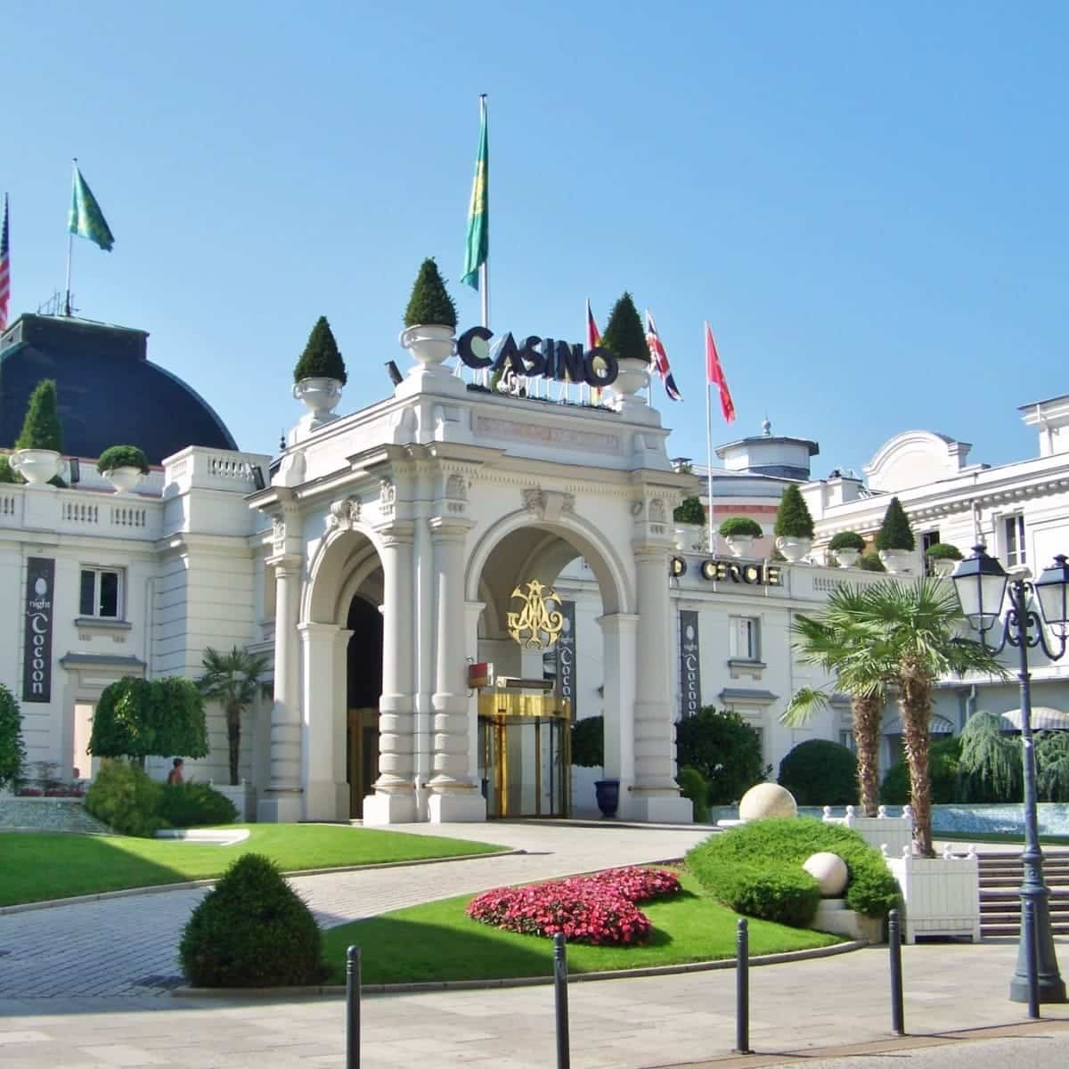 au casino d’Aix les bains