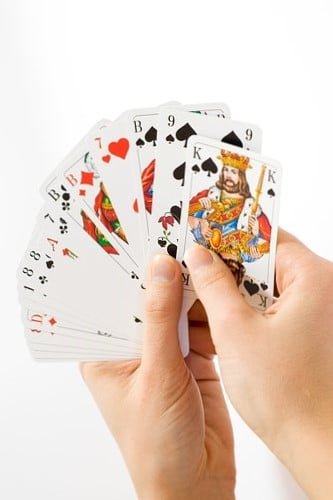 jeu de cartes belote